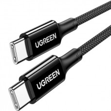 Кабель 5 ампер скоростной UGREEN US557 Type-C to Type-C 100W 5A 1m