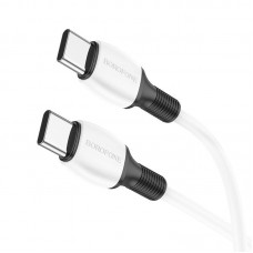 Кабель скоростной Usb-C - Usb-C - Borofone BX84 60w белый
