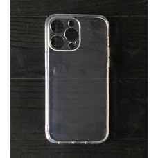 Чехол накладка Clear Case 2.0 mm iPhone 15 Pro прозрачный