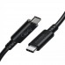 Кабель CHOETECH XCC-1028 - USB4 Type-C - Type-C 8K 40Gbps 100W 0.8m