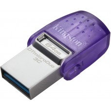 USB флеш накопитель металлический Kingston DT microDuo 3C 64GB (DTDUO3CG3/64GB)