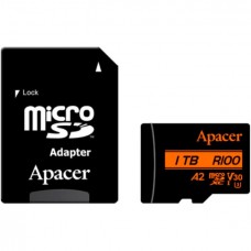 Карта памяти microSDXC Apacer A2 1 TB UHS-1 U3 V30 (R100MB/s W80MB/s) (adapter SD)