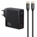 Зарядное устройство - адаптер питания USAMS T52 US-UM Fast Charger Kit GaN US-CC168 140W