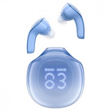 Наушники беспроводные ACEFAST T9 Crystal (Air) color bluetooth earbuds голубые