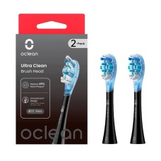 Набор из 2 штук насадок для щеток Oclean X 10 /X Pro / X / One / SE / Air / Z1 Ultra Clean Head черные