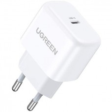 Адаптер зарядный - блок питания UGREEN CD241 Mini Type-C 20W PD белый