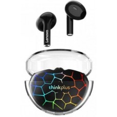 Гарнитура - наушники беспроводные Lenovo LP80 Pro RGB подсветка черные