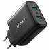 Зарядный адаптер - блок питания Ugreen CD161 2*USB 36W Fast Charger (10216) черный