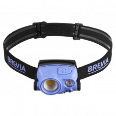 Налобный фонарь Brevia 14100WX1 400Lm + 200Lm 3W+3W COB 1200mAh IP65