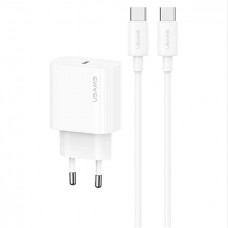 Адаптер питания - зарядное устройство с кабелем USAMS Fast Charger Kit OYXLTZ01 (CC226 + SJ711)