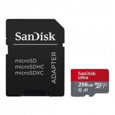 Карта памяти SanDisk MicroSDXC 256GB Ultra UHS-1 Class 10 + SD adapter