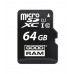 Карта памяти Goodram microSDXC 64 GB UHS-I  (M1AA-0640R12)