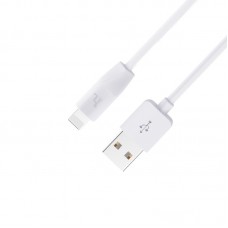 Кабель Hoxo X1 Rapid для iPhone 5 6 7 8 X 11 12 - 3 метра - белый