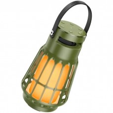 Беспроводная колонка - лампа 2 в 1 Hoco BS61 Wild fun outdoor camping light зеленая