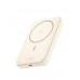 Внешний аккумулятор UGREEN PB561 10000mAh 20W Magnetic Wireless Power Bank бежевый (25208)