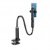 Держатель - гибкая штанга на зажиме HOCO HD4 Seaview mobile phone lazy holder черный