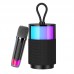Акустика беспроводная - караоке колонка USAMS Wireless Speaker with Microphone US-YX013