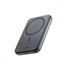 Внешний аккумулятор Ugreen PB561 Foldable Kickstand Magnetic Battery 10000mAh для iPhone 15 Pro 14 серый