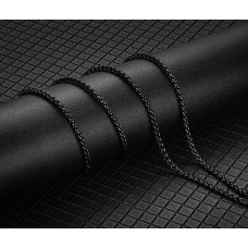 Цепочка браслет с креплением для Xiaomi Smart Band 8 / 9 черная