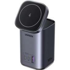 Адаптер питания - зарядное устройство Ugreen CD342 100W 2-in-1 GaN Charging Station (15076)