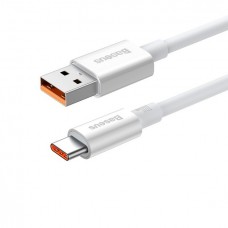 Кабель для заряда и передачи данных 100w - BASEUS Superior Series USB - Type-C 1 метр белый