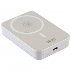 Магнитный внешний аккумулятор XO PR231 magsafe 10000mAh белые