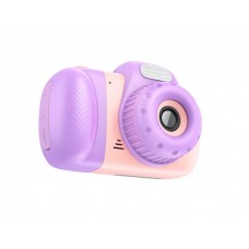 ФОТО камера детская HOCO DV201 Dual lens children camera розовая
