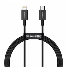 Кабель Baseus Superior Series Type-C to Lightning PD 20W 1 метр (CATLYS-A01) черный
