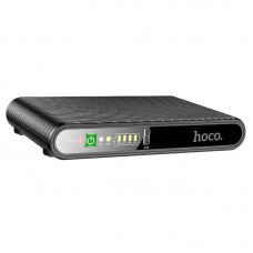 Источник бесперебойного питания для роутеров Hoco DB63 Portable DC UPS 5 / 9 / 12V 10000 mAh черный