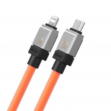 Кабель Baseus CoolPlay Series Type-C to iPhone 20W 1 m (CAKW000007) оранжевый