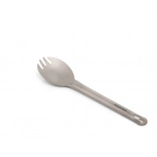 Вилка-ложка  титановые  Widesea Titanium Spork M 16,1 гр. WSTT-112 160*38мм
