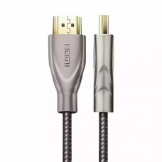 Кабель HDMI 2.0 - HDMI 2.0 - Ugreen HD131 Carbon Fiber Zinc Alloy 1 метр (50106)