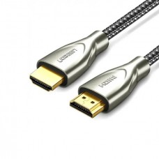 Кабель HDMI 2.0 - HDMI 2.0 - Ugreen HD131 Carbon Fiber Zinc Alloy 2 метра (50108)