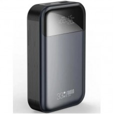 Универсальная мобильная батарея - внешний акб XO PR232 10000 mAh PD 30W + PPS 33W черный