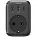 Адаптер зарядный - блок питания UGREEN CD314 30W Outlet Extender 3 выхода (2A1C)