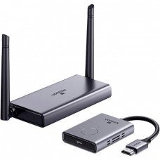 Удлинитель HDMI по Wi-Fi UGREEN CM506 HDMI Extender Transmitter and Receiver 50m Gray (50633A)