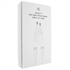Зарядное устройство Grand для 15 PRO MAX USB-C 30W + кабель USB TYPE-C TO TYPE-C
