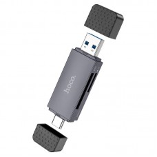 Кардридер Hoco HB45 Spirit 2-in-1 - Type-C и USB 3.0 два интерфейса