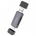 Кардридер Hoco HB45 Spirit 2-in-1 - Type-C и USB 3.0 два интерфейса