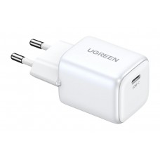 Блок - зарядный адаптер Ugreen CD319 Nexode Mini 1 USB-C 30W PD GaN (15326) белый