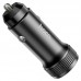 Автомобильное зарядное - адаптер быстрой зарядки HOCO Z49B Level 2 port car charger 38W черный