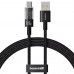 Кабель Baseus Gem Series USB - Type-C 2 метра 100W P10373002111-01 черный