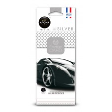 Ароматизатор автомобильный Aroma Car Prestige Silver подвесной 92665