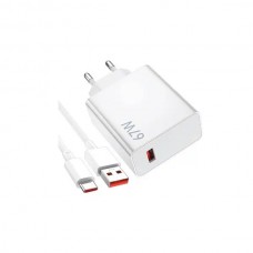 Зарядный адаптер - блок питания Xiaomi Wall Charger 67W + USB-C кабель (BHR4935CN)