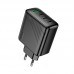 Сетевой адаптер питания - зарядное HOCO CS27A Supply charger 67W 4 порта черное