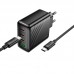 Зарядное устройство - адаптер питания с кабелем C-C - HOCO CS27A Supply charger 67W 4 порта