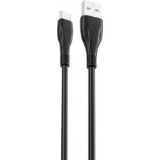 Кабель скоростной 6 ампер - USB - Type-C - XO NB185 1 метр черный