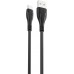 Кабель скоростной 6 ампер - USB - Type-C - XO NB185 1 метр черный