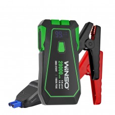Пуско - зарядное устройство Winso Jump Starter 140800 800A / 1600A 20000mAh со смарт - клеммами