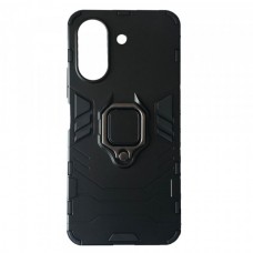 Чехол накладка Protective Xiaomi Poco C65, Redmi 13C противоударный бампер черный